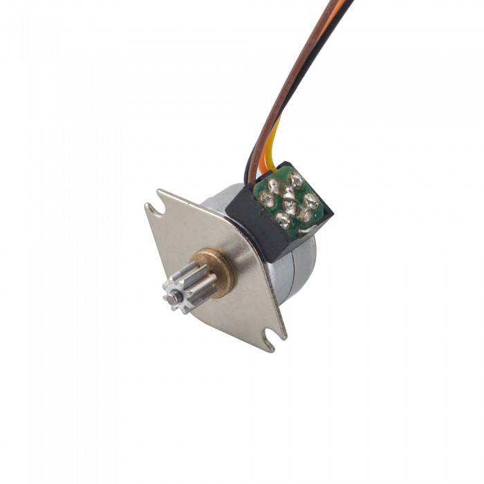 PM Rotary Stepper Motor 18 Deg 3.43mN.m (0.486oz.in) 0.4A 4 Wires Φ15x12mm Permanent Magnet Stepper Motor