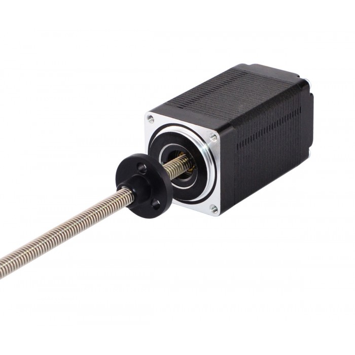 Nema 11 External Linear Stepper Motor Actuator Bipolar 1.8 Deg 0.67A 6.2V 12.0Ncm(17oz.in) Lead Screw 100mm