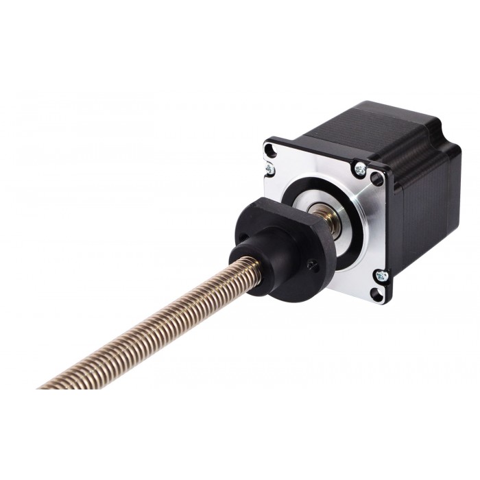 Nema 23 External Linear Actuator Bipolar 1.2Nm 2.0A 7.2V 1.8 Deg 2A Lead Screw 300mm 4 Wires