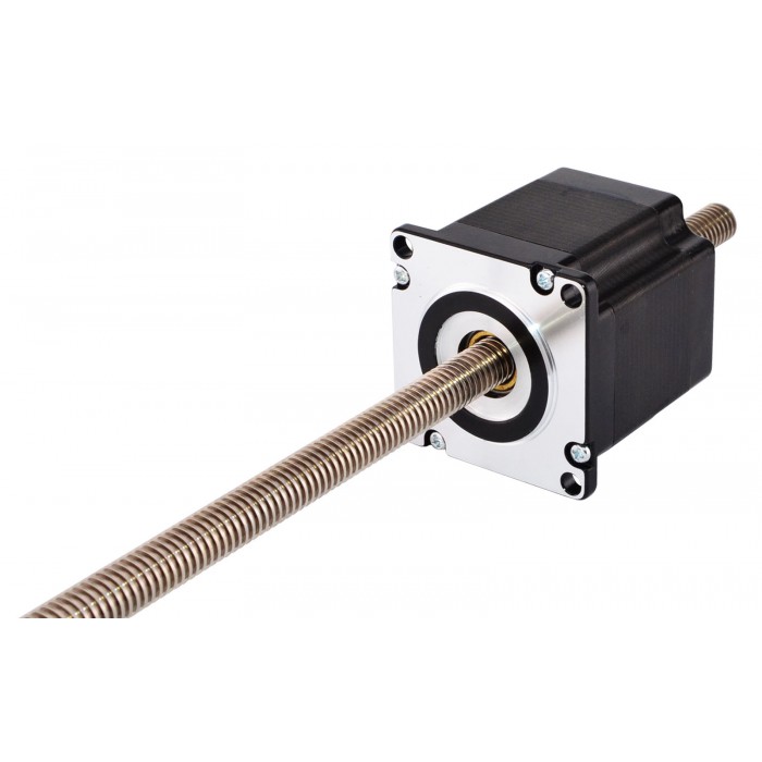 Nema 23 Non-captive Stepper Motor Linear Actuator Bipolar 1.8 Deg 3.0Nm(425oz.in) 4.2A 3.78V 4 Wires