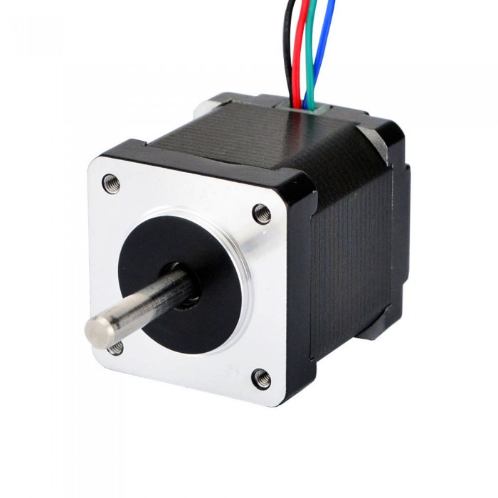 Nema 14 Stepper Motor Bipolar High Torque 1.8 Deg 23Ncm (32.6oz.in) 0.5A 7.5V 35x35x42mm 4 Wires