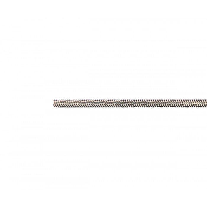 500mm 6.35mm Diameter 2mm Pitch Threaded Rod Lead Screw for Stepper Motor Linear Actuator