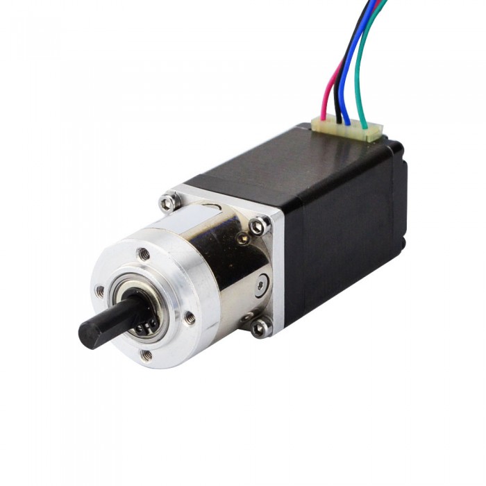 Nema 11 Gearbox Stepper Motor Bipolar L=51mm 12Ncm 0.35 Deg 0.67A 6.2V with 5:1 Planetary Gearbox