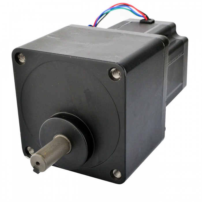 Nema 34 Stepper Motor Bipolar L=97mm with 20:1 Spur Gearbox 4.5Nm 4.0A 2.4V Gearbox Stepper Motor