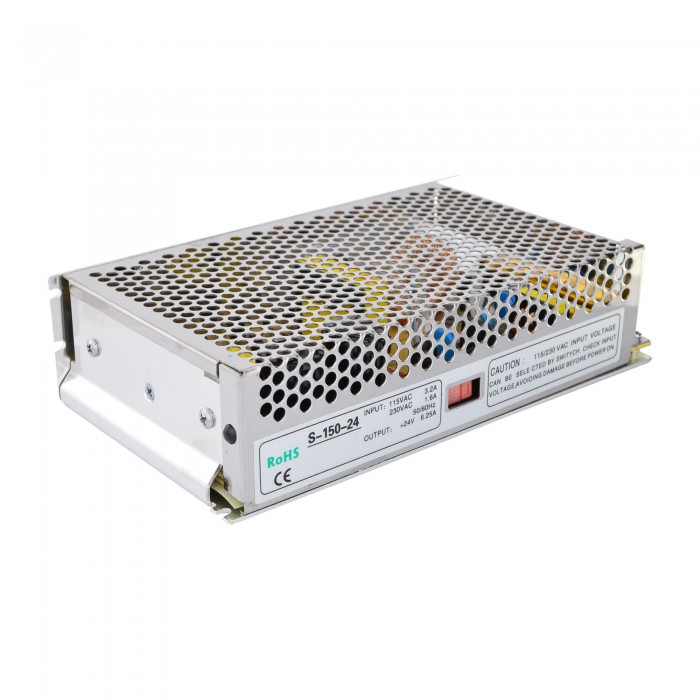 150W 24V 6.5A 115/230V Switching Power Supply for Stepper Motor / CNC Machines