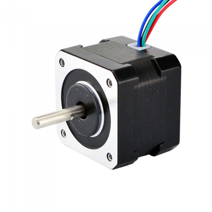 Nema 17 Stepper Motor Bipolar 1.8 Deg 22Ncm (31oz.in) 1.33A 2.8V 42x42x34mm 4 Wires