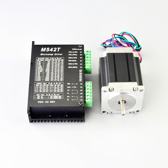 1 Axis Stepper Kit 1.9Nm(269oz.in) Nema 23 Stepper Motor & Driver