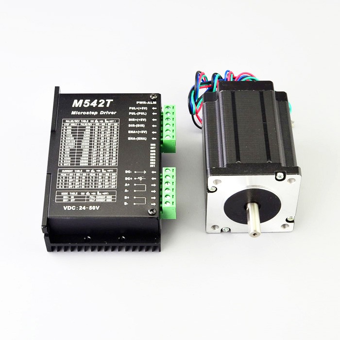 1 Axis Stepper Kit 3.1Nm(439oz.in) Nema 24 Stepper Motor & Driver