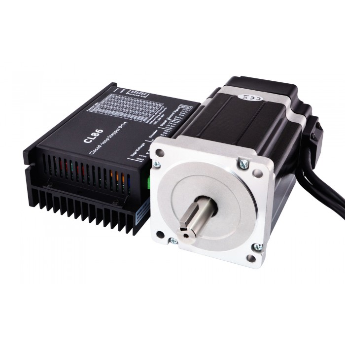 1 Axis Closed Loop Stepper Motor CNC Kit 13.0Nm(1841oz.in) High Torque Nema 34 Motor & Driver