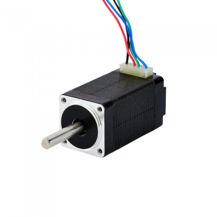 Micro Nema 8 Stepper Motor Bipolar 12V 1.8 Deg 3Ncm (4.25oz.in) 0.3A 20x20x38mm 4 Wires