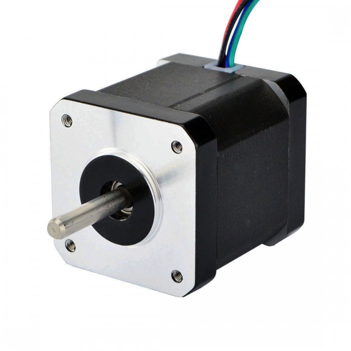 Nema 17 Stepper Motor Bipolar 0.9 Deg 46Ncm 2A 2.8V 42x42x48mm 4 Wires(17HM19-2004S)