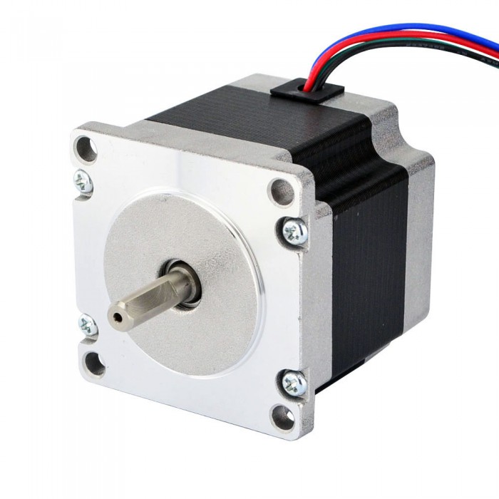 Nema Size 23 Stepper Motor Bipolar 1.8 Deg 0.9 Nm (127.5oz.in) 2A 3.6V 57x57x52mm 4 Wires