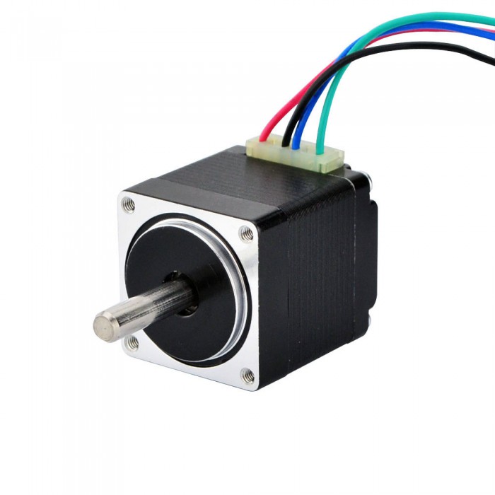 Nema 11 Stepper Motor Bipolar 1.8 Deg 6Ncm (8.5oz.in) 0.67A 3.8V 28x28x31mm 4 Wires