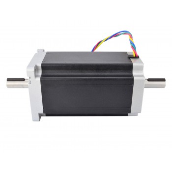 Dual Shaft Nema 42 CNC High Torque Stepper Motor 30Nm (4248oz.in) 8A 110x201mm 4 Wires