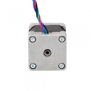 Nema 14 Stepper Motor High Torque Hollow Shaft Bipolar 18Ncm (25.5oz.in) 0.8A 35x35x34mm