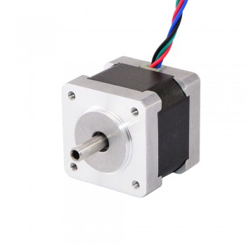 Nema 14 Stepper Motor High Torque Hollow Shaft Bipolar 18Ncm (25.5oz.in) 0.8A 35x35x34mm