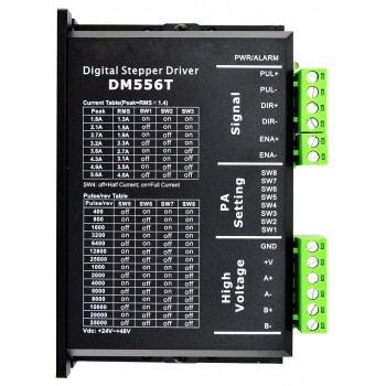 Digital Stepper Driver 1.8~5.6A 20-50VDC for Nema 23, 24, 34 Stepper Motor