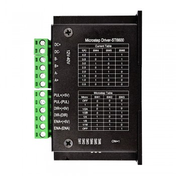 Bipolar Stepper Motor Driver Max 5A Current 12V-45VDC for Nema 11 to Nema 34 stepper motors