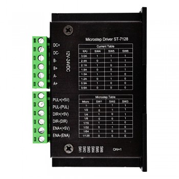 Bipolar Stepper Motor Microstep Driver Max 3A 10-32VDC for Nema 11 - Nema 23 Stepper Motor