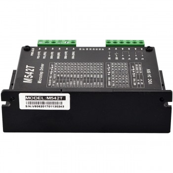 Stepper Motor Driver 24-50VDC 1.5A-4.5A 256 Microstep Driver M542T For 2-Phase, 4-Phase Stepper Motor