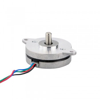 Round Nema 14 Stepper Motor Bipolar 0.9 Deg 5Ncm (7.08oz.in) 0.5A 8.5V Φ36x12mm 4 Wires