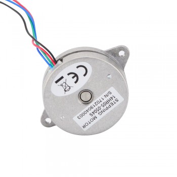 Round Nema 14 Stepper Motor Bipolar 0.9 Deg 5Ncm (7.08oz.in) 0.5A 8.5V Φ36x12mm 4 Wires