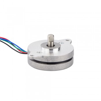 Round Nema 14 Stepper Motor Bipolar 0.9 Deg 5Ncm (7.08oz.in) 0.5A 8.5V Φ36x12mm 4 Wires