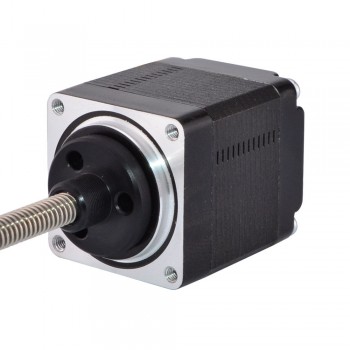 Nema 11 External Stepper Motor Linear Actuator Bipolar 1.8 Deg 2.4V 0.75A 8.0Ncm(11.1oz.in) Lead Screw 100mm