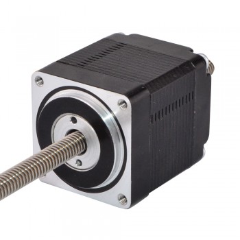 Nema 11 Non-captive Stepper Motor Linear Actuator 1.8 Deg 0.75A  8.0Ncm(11.1oz.in)  2.4V Lead Screw 100mm