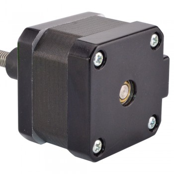 Nema 17 External Linear Stepper Motor Actuator 1.8 Deg 26Ncm(36.8oz.in) 12V Lead Screw 150mm