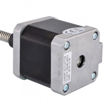 Nema 17 External Stepper Motor Linear Actuator 1.8 Deg 2.8V 1.68A 44Ncm(62.3oz.in) 4 Wires