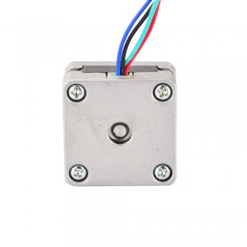 Nema Size 14 Stepper Motor Bipolar 1.8 Deg 5Ncm (7.08oz.in) 0.4A 10V 35x35x20mm 4 Wires