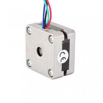 Nema Size 14 Stepper Motor Bipolar 1.8 Deg 5Ncm (7.08oz.in) 0.4A 10V 35x35x20mm 4 Wires