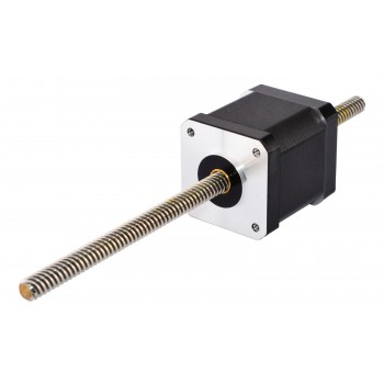 Nema 17  Non-captive Stepper Motor Linear Actuator 44Ncm 1.8 Deg 1.68A  2.8V 4 Wires