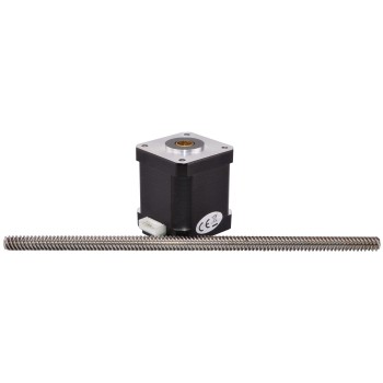 Nema 17 Non-captive Stepper Motor Linear Actuator 44Ncm 1.8 Deg 1.68A 2.8V 4 Wires