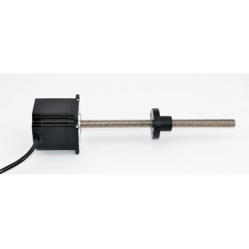 Nema 23 External Stepper Motor Linear Actuator Bipolar 1.2Nm 7.2V 2A Lead Screw 200mm 4 Wires