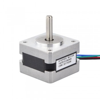 Nema 14 Stepper Motor Bipolar 1.8 Deg 14Ncm (20oz.in) 0.4A 12V 35x35x26mm 4 Wires