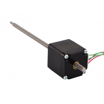 Nema 11 Non-captive Linear Stepper Motor Bipolar 1.8 Deg 0.42A 5V Lead Revolution 0.635mm/0.025