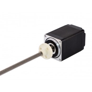 Nema 11 External Linear Stepper Motor Actuator Bipolar 1.8 Deg 0.75A 5V Lead Revolution 0.635mm/0.025" Lead Screw 250mm