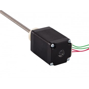 Nema 11 External Linear Stepper Motor Actuator Bipolar 1.8 Deg 0.75A 5V Lead Revolution 0.635mm/0.025