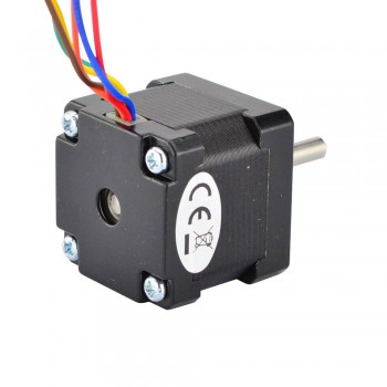 Nema Size 14 Stepper Motor Unipolar 1.8 Deg 10Ncm (14.16oz.in) 0.4A 10V 35x35x34mm 6 Wires