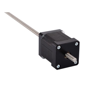 Nema 14 Non-captive Stepper Motor Linear Actuator 48mm Stack 0.91A 5V Lead Revolution 1.27mm/0.05