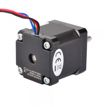 Nema 14 Stepper Motor Bipolar High Torque 1.8 Deg 23Ncm (32.6oz.in) 0.5A 7.5V 35x35x42mm 4 Wires