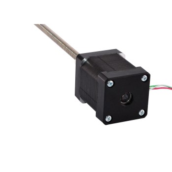 Nema 14 External Stepper Motor Linear Actuator 48mm Stack 0.91A 5V Lead Revolution 0.794mm/0.031