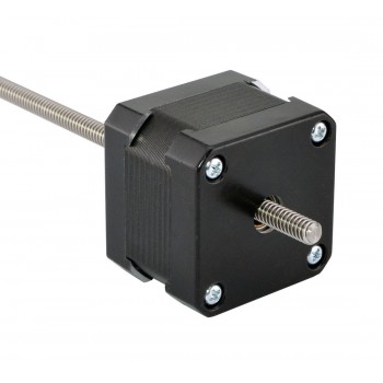 Nema 17 Non-captive Precision Linear Actuator Bipolar 1.8 Deg 1.5A 2.33V Lead Revolution1.27mm/0.05