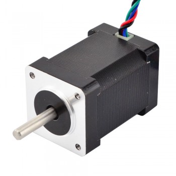 Nema 14 Stepper Motor High Torque Bipolar 1.8 Deg 40Ncm (56.7oz.in) 1.5A 4.2V 35x35x52mm 4 Wires