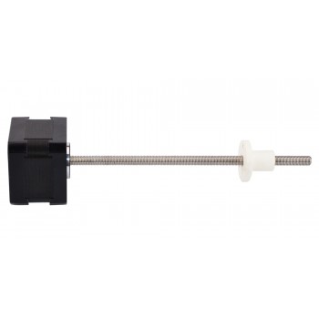 Nema 17 External Precision Stepper Motor Linear Actuator Bipolar 1.8 Deg 1.5A 2.33V Lead Revolution 0.794mm/0.031