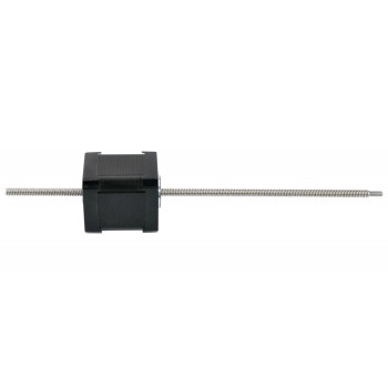 Nema 17 Non-captive Linear Stepper Motor Bipolar 1.8 Deg 2.6A 2.33V 4 Wires Lead Screw 250mm