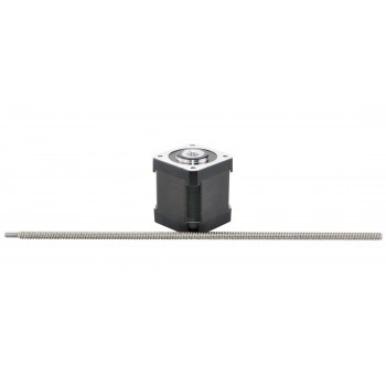 Nema 17 Non-captive Stepper Motor Linear Actuator Bipolar 1.8 Deg 5V 1.3A Lead Screw 250mm
