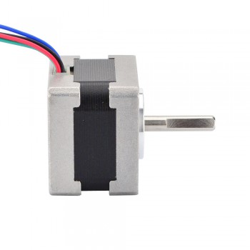 Nema 14 Stepper Motor Bipolar 0.9 Deg 11Ncm (15.58oz.in) 0.4A 10V 35x35x28mm 4 Wires